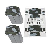 WRAPGRADE Skin Stickers Compatible with DJI Mini 5 Pro's Two Batteries (Army Green Dot Camo)