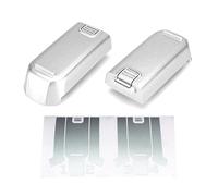 WRAPGRADE Stickers Compatible with DJI NEO Two Batteries (Airforce Silver)