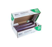 WRAPMASTER 3000 CLING FILM REFILLS - 3 ROLLS, 12" Wide x 1000ft Long