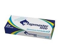 Wrapmaster 34C27 1000 Foil Refill, Pack of 3, 300mm x 30M