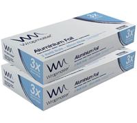 Wrapmaster 4500 Aluminium Foil Refill (Large) 3 x 90 metres (2 Boxes of 3 Rolls)