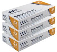 Wrapmaster 4500 Baking Parchment Refill 3 x 50 metres (3 Boxes of 3 Rolls)