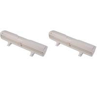 Wrapmaster Foil & Cling Dispenser - Safe & Easy Dispenser with Concealed Cutter Refills Available (Pack of 2)