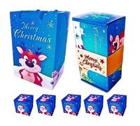Wrapped Christmas Boxes,Christmas Birthday Bouncing Box for Money - Party Supplies for Chocolate Holiday Bakers Corporate Wedding Candy Home Cookie Celebration Men Women