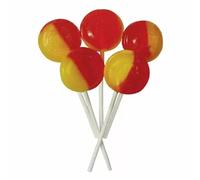 Wrapped Rhubarb & Custard Mega Lollies 1.9kg Bulk Bag