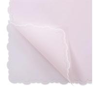 Wrapping Flower Paper, Flower Wrapping Paper 58x58cm Pack Of 20 Sheets(Pink)
