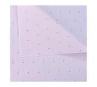 Wrapping Paper 10 Sheets/lot 50 * 70 Cm Wrapping Paper DIY Handmade Craft Star Love Dot Pattern Tissue Floral Packaging Material(Gold Star-Pink)