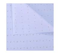 Wrapping Paper 10 Sheets/lot 50 * 70 Cm Wrapping Paper DIY Handmade Craft Star Love Dot Pattern Tissue Floral Packaging Material(Gold Star-White)