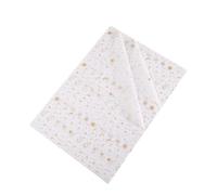 Wrapping Paper 20 Sheets/Pack Starry Sky Tissue Paper Stars Moon Constellations Pattern Wrapping Year Wrap(White)