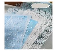 Wrapping Paper 48Pcs Vintage Mixed Special Paper Gauze Scrapbooking Decorate Supplies DIY Junk Journal Planner Collage Background(Type-01)