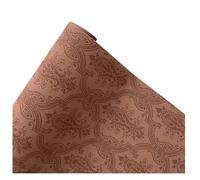 Wrapping Paper 60cmX6Yards Classical Textured Elegant Paper Flower Bouquet Art Wrapping Papers Flower Shop Present Floral Colorful Packaging Cover(Reddish brown)