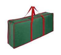 Wrapping Paper Container - Zipper Christmas Carrying Case, Organizer For Holiday Paper | Ribbon Bow Sticker Storage, Travel-Friendly Wrapping Organizer & Reusable Gift Wrap Box For Christmas