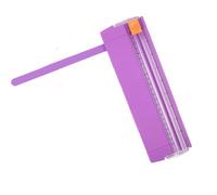 Wrapping Paper Cutter Paper Cutter Slider A4 Paper Trimmer With & Side Ruler Portable Straight Edge Cutter Portable Paper Trimmer For Label NSj98 (Purple, 28cm)