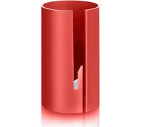 Wrapping Paper Cutter - Safe & Easy-to-Use Gift Wrap Cutter, Fast Kraft Paper Roll Slitter with Finger Safety, Ideal for Effortless Wrapping at Birthdays & Holidays (Red)