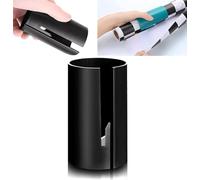 Wrapping Paper Cutter Tool,Kraft Craft Paper Roll Sliding Line Cut Trimmer,Gift Wrapping Paper Cutter Tool for Halloween Birthday Holiday Christmas Crafting Wrapping Paper (Black)