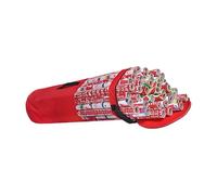 Wrapping Paper Organizer - 40 Inch Clear Wrapping Paper Holder | Wrapping Paper Container for Thanksgiving, Halloween and Events Double 600D Oxford Fabric