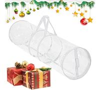 Wrapping Paper Organizer Storage - 31.5x8.66inch Wrap Roll Holder | Transparent Totas With Handle For Festival Display Party Settings