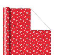 Wrapping Paper Roll,20pcs Love Heart Packaging Handmade Paper Birthday Gift Special Packaging Material 50x70cm Roll(C1)