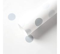 Wrapping Paper Roll,20pcs Waterproof Flower Wrapping Papers Round Dots Print Gifts Wrapping Papers Packing Kraft Papers 58x58cm Roll(N2)