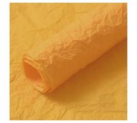 Wrapping Paper Roll Gift Wrapping, 30pc Floral Wrapping Paper for Flower Bouquet,DIY Crafts,Gift Packaging,(Yellow)