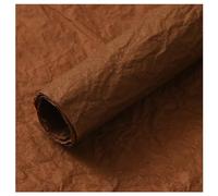 Wrapping Paper Roll Gift Wrapping, 30pc Floral Wrapping Paper for Flower Bouquet,DIY Crafts,Gift Packaging,(Brown)