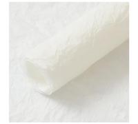 Wrapping Paper Roll Gift Wrapping, 30pc Floral Wrapping Paper for Flower Bouquet,DIY Crafts,Gift Packaging,(White)