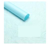 Wrapping Paper Rolls 36Sheets DIY Tissue Paper Flower Packing Wrapper Bouquet Craft Scrapbook Floral Wrapping(Light Blue)