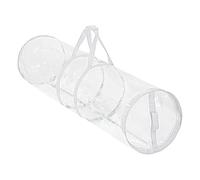Wrapping Paper Storage Containers - Transparent Shopping Bag, Wrapping Paper Holder for Holidays, Robust Storage with Carry Handle | Family Gathering, Party, Event, Furnishings