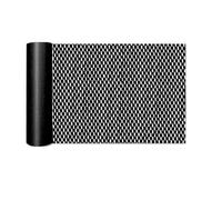 Wrapping Paper Wedding Birthday Party Decorative Wrapping Honeycomb Wrapping Paper Parcel Packing Art Craft Materials(Black,50 * 500cm)
