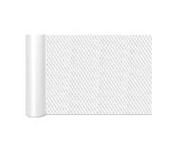 Wrapping Paper Wedding Birthday Party Decorative Wrapping Honeycomb Wrapping Paper Parcel Packing Art Craft Materials(White,30 * 500cm)