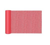 Wrapping Paper Wedding Birthday Party Decorative Wrapping Honeycomb Wrapping Paper Parcel Packing Art Craft Materials(Red,30 * 500cm)