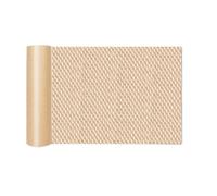 Wrapping Paper Wedding Birthday Party Decorative Wrapping Honeycomb Wrapping Paper Parcel Packing Art Craft Materials(Brown,30 * 500cm)