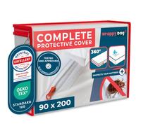 Wrappybag Bed Bug Mattress Encasement - Dust Mite Mattress Protector