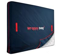 WRAPPYBAG - Waterproof Mattress Cover in Oxford Polyester - Storage Bag with 4 Carry Handles - Ideal for Moving, Storage & Transport - 160 x 200 cm