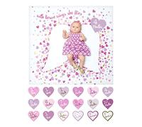 Wraps Baby l2-lj584 Kit First Year Deluxe, Blanket + 18 Cards, with Brave Wings She Flies