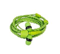 Wraps In Ear-Wristband Earphones Headphones Wearable, 3.5mm Jack-Braided-Green