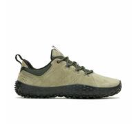 Wrapt Suede Hiking Trainers olive green