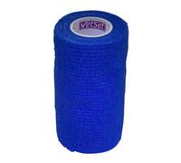 Wraptec Cohesive Bandage Blue (100mm)