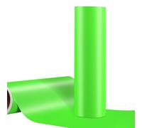 WRAPXPERT Lime Green Permanent Vinyl,12" x10ft Matte Green Adhesvie Vinyl Roll for cricut,DIY Home Decor and Car Decal,Tumbler, Neon Green