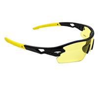 WrApz 9355 Pace Cricket Black and Yellow Light Enhancing Full Wrap Sunglassses