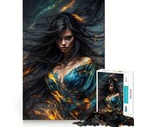Wrath of The Beauty Reaper 1000 Piece Puzzle For Adults Problem Solving Toy Professional Grade Cutting Relaxing Indoor Group Activity (38x52cm)