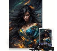 Wrath of The Beauty Reaper Jigsaw Puzzles 1000 Pieces for Teenagers Sharp Memory Calm Leisure Neat Edges Festive Gift (50x75cm)