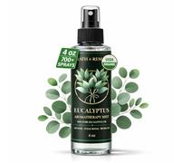 Wrath & Remedy Eucalyptus Aromatherapy Shower Spray - Over 700 Sprays 100% Pure Eucalyptus Essential Oil USDA Certified Organic Shower Spray Spa Shower Spray