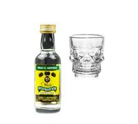 Wray & Nephew Overproof Rum 50ml with Shot Glass | Miniature Alcohol | All Occasion Gift