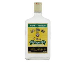 Wray & Nephew - Overproof White Jamaican Rum Rhum Ron - 35cl - 63% ABV