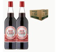 Wray&Nephew Red Label Aperitif 75cl | 13.7% ABV | Red Wine-Based Aperitif | 750ml Bottles | Pack of 2 | 1.5L Total