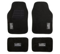 WRC - Kaufmann Neuheiten (New Products) WR-KFZ-434 4-Piece Rubber Car Mat Set in Black