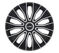 WRC Box of 4 Wheel Trims. 14" N°5 Black/Silver 007468