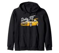 WRC Delta HF World Rally Sports Car Zip Hoodie
