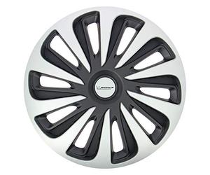 WRC MICHELIN 4 wheel trims. NVS 3D Black edition. 15" wheels.